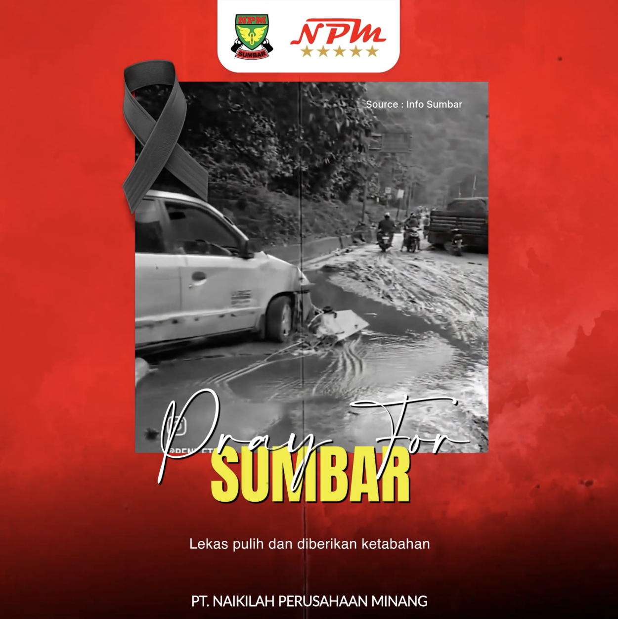 Pray for Sumatera Barat